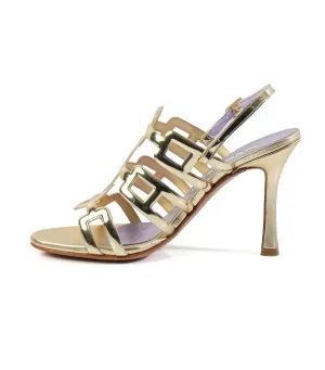 5008 Heeled Sandals Gold