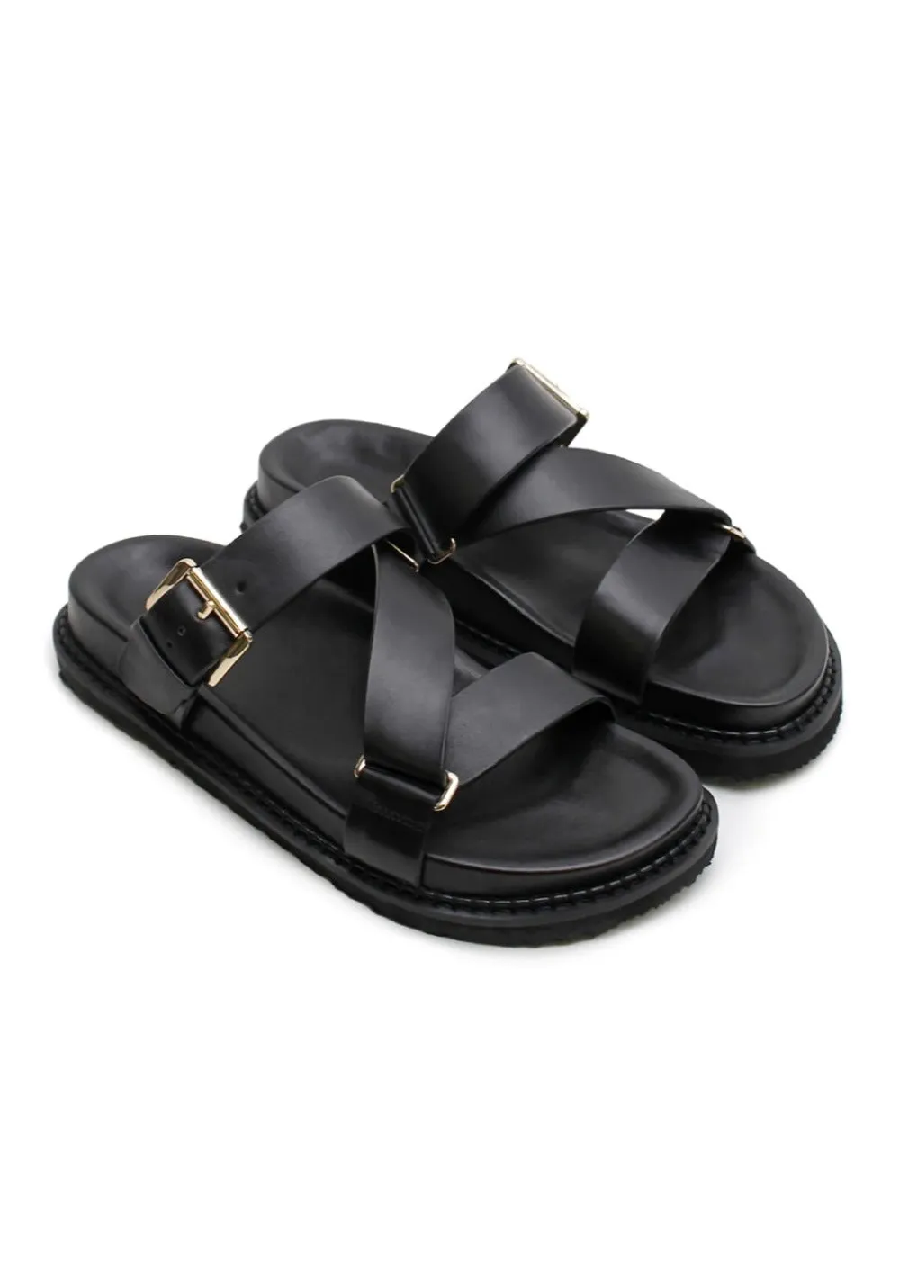 Aki Slide Black