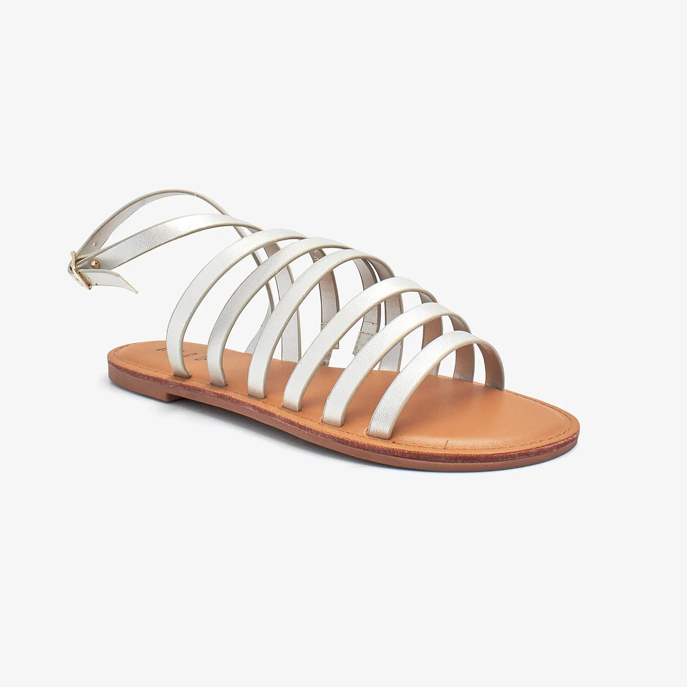 Almond Shape Gladiator Womens Sandals