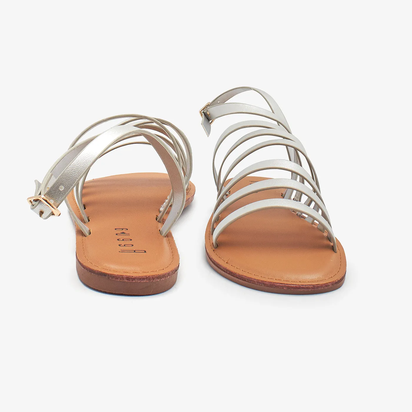 Almond Shape Gladiator Womens Sandals