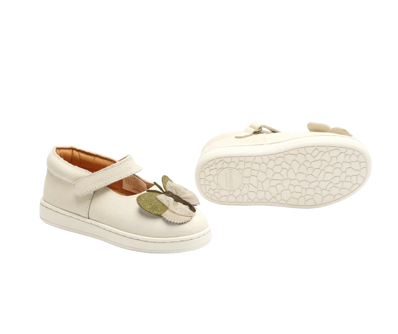 Angielle Ballerinas | Cream Leather