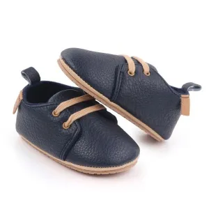 Baby Boat Shoes in Black