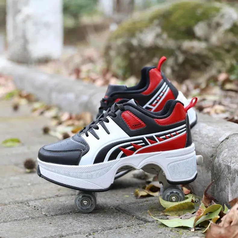 Deformation Roller Shoes For Children Agloat