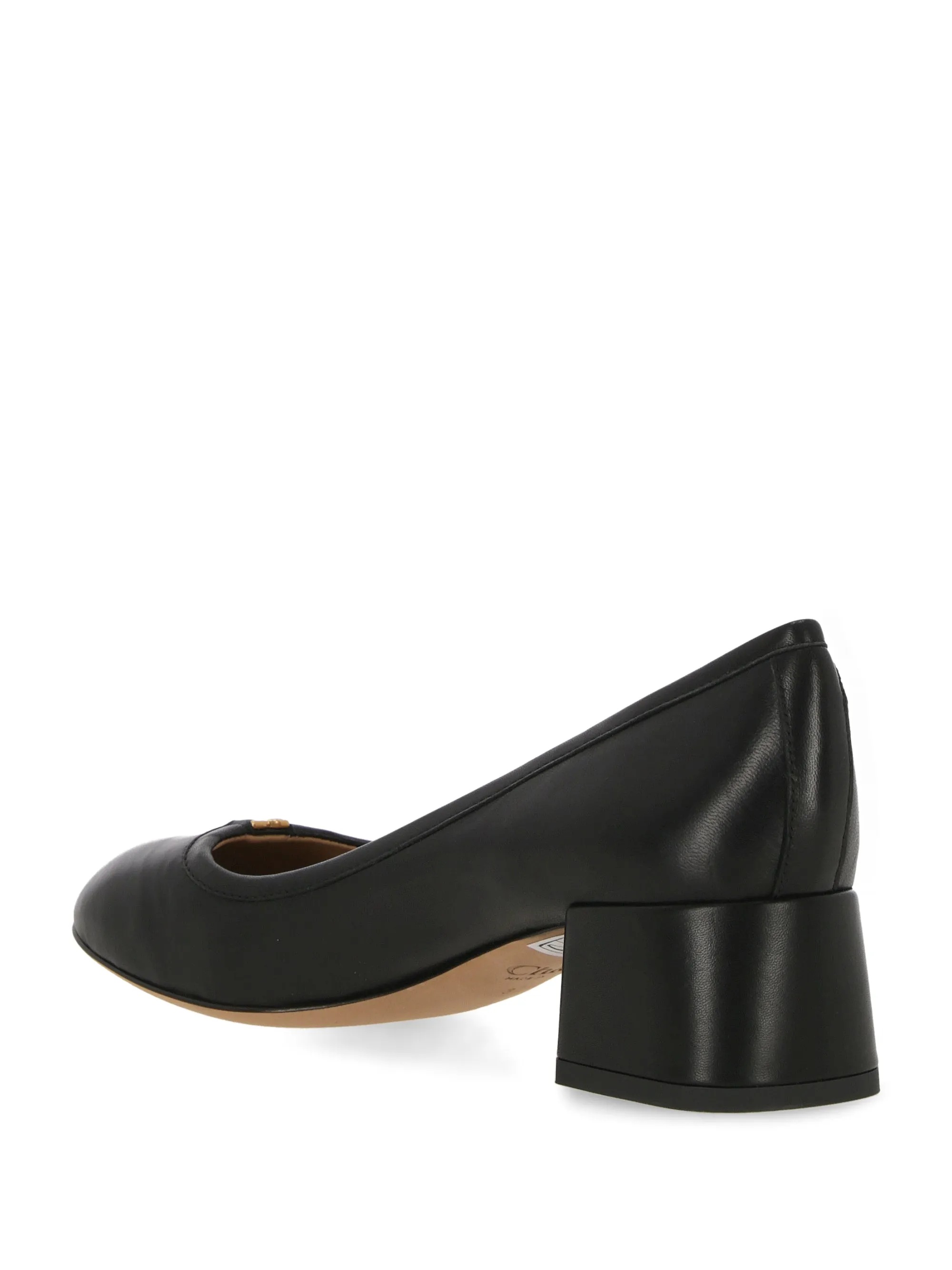 Elegant Black Heeled Pumps for Women