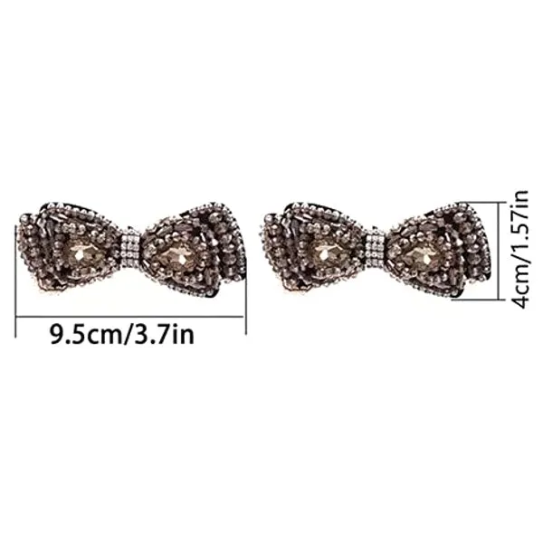 Elegant Crystal Bowknot