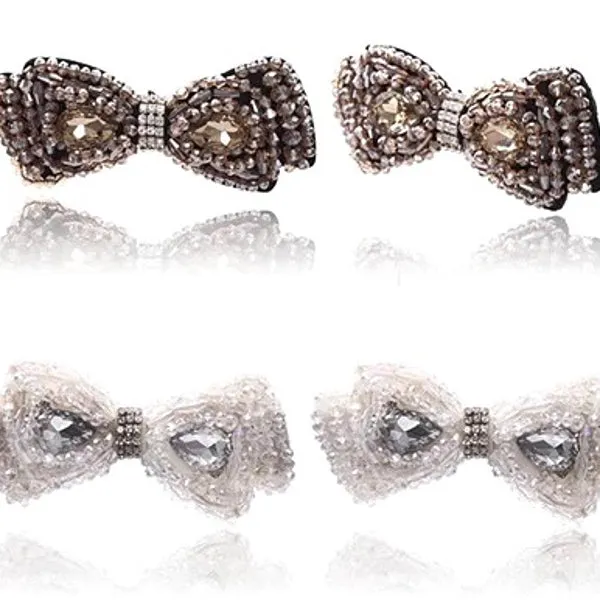 Elegant Crystal Bowknot