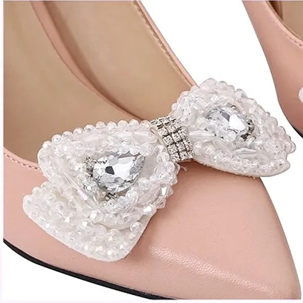 Elegant Crystal Bowknot