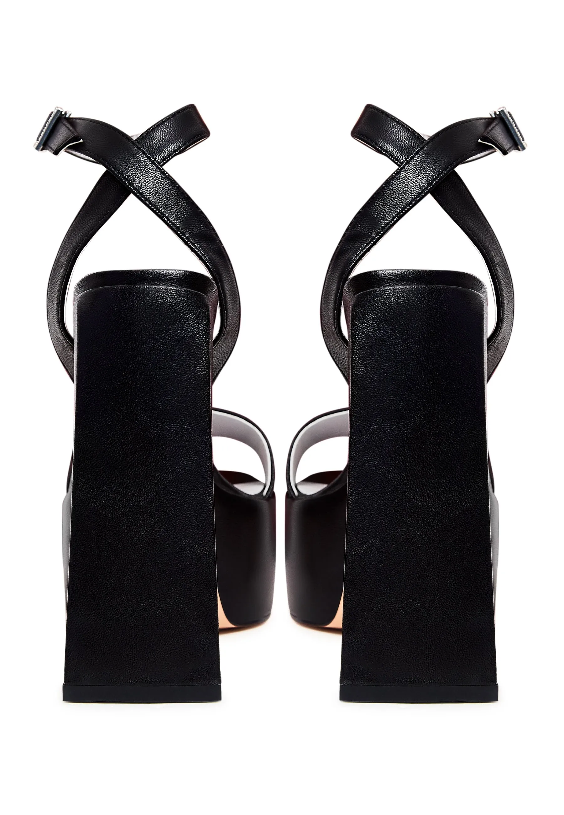 Elevated Elegance Sandals - Black