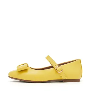 Ellen Leather Yellow