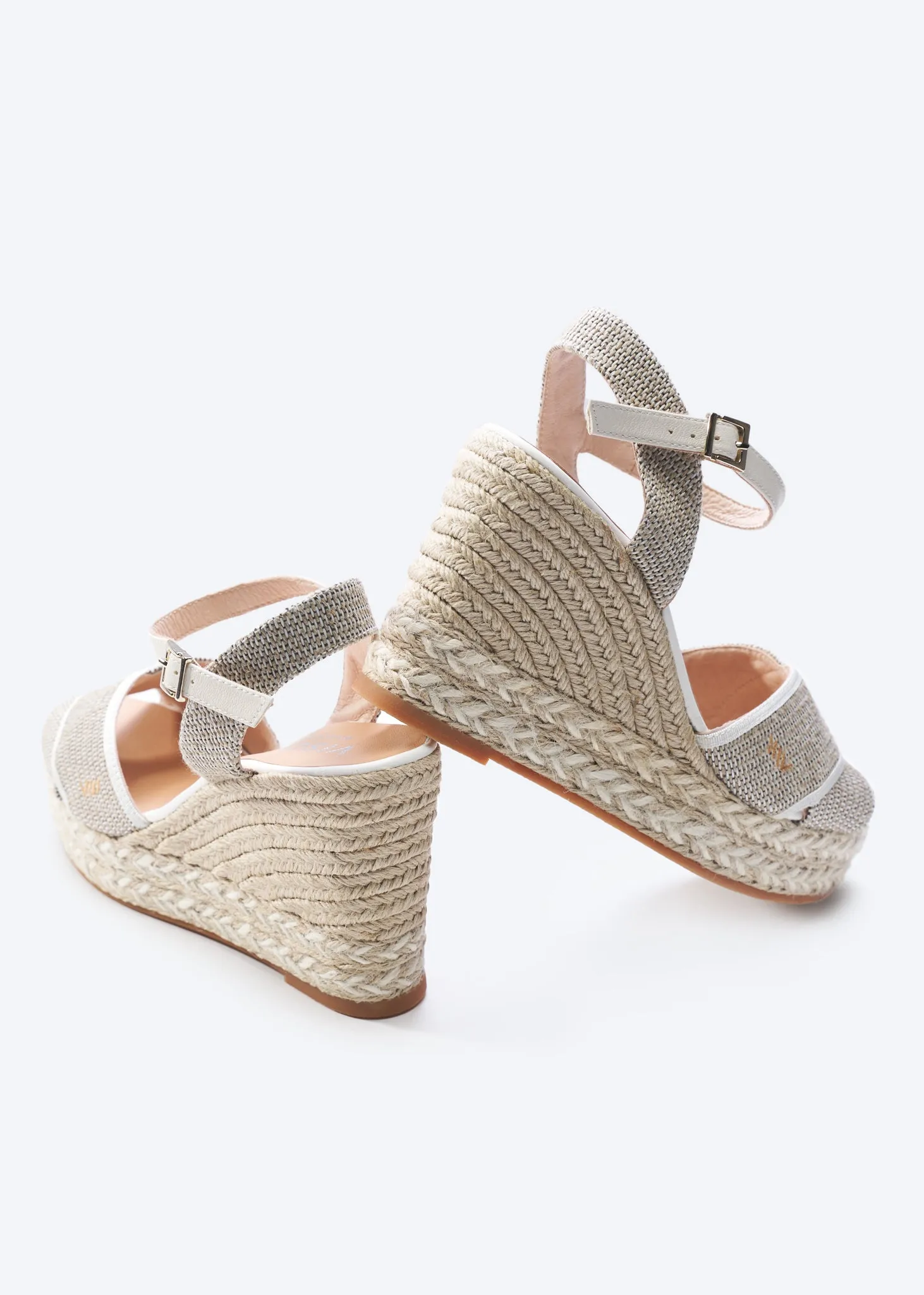 Empuria Canvas Espadrille Sandal Wedges