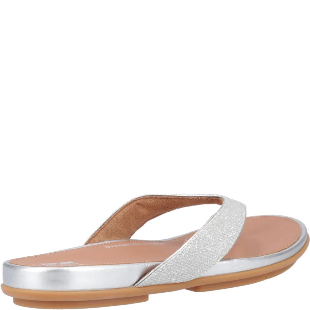 Fitflop Gracie Shimmerlux Toe Post Sandals