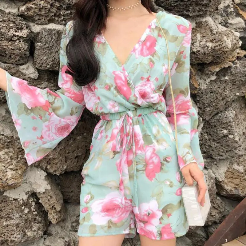 FLORAL FANTASY ROMPER