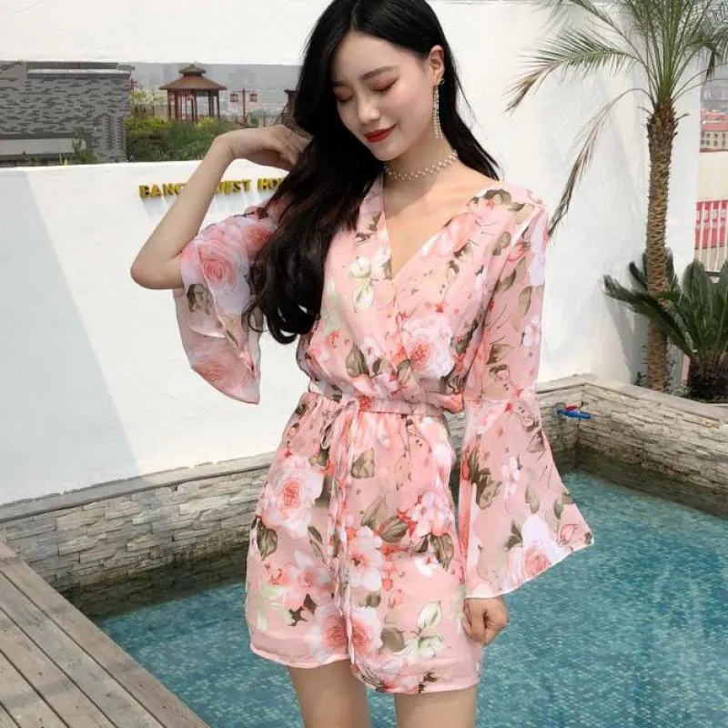 FLORAL FANTASY ROMPER