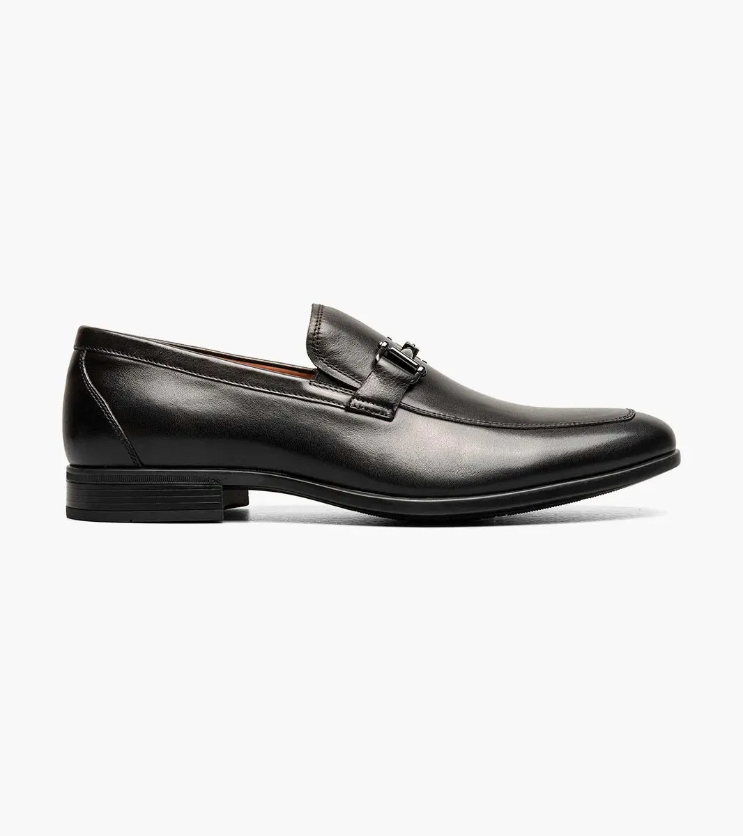 Florsheim Zaffiro Moc Toe Bit Loafer - Black