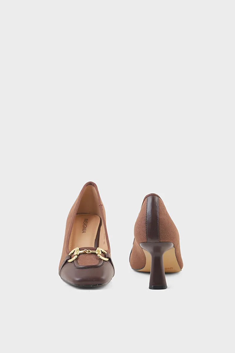 Formal Court Shoes I44487-Brown