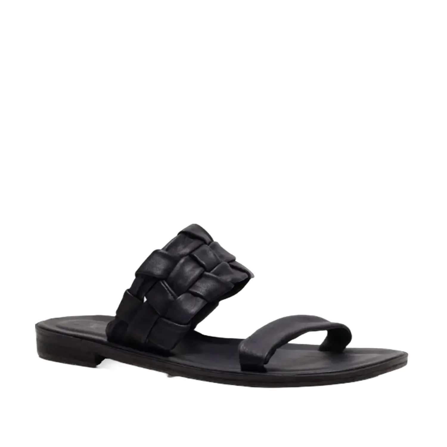 Free People Women's Woven River Sandal in Black