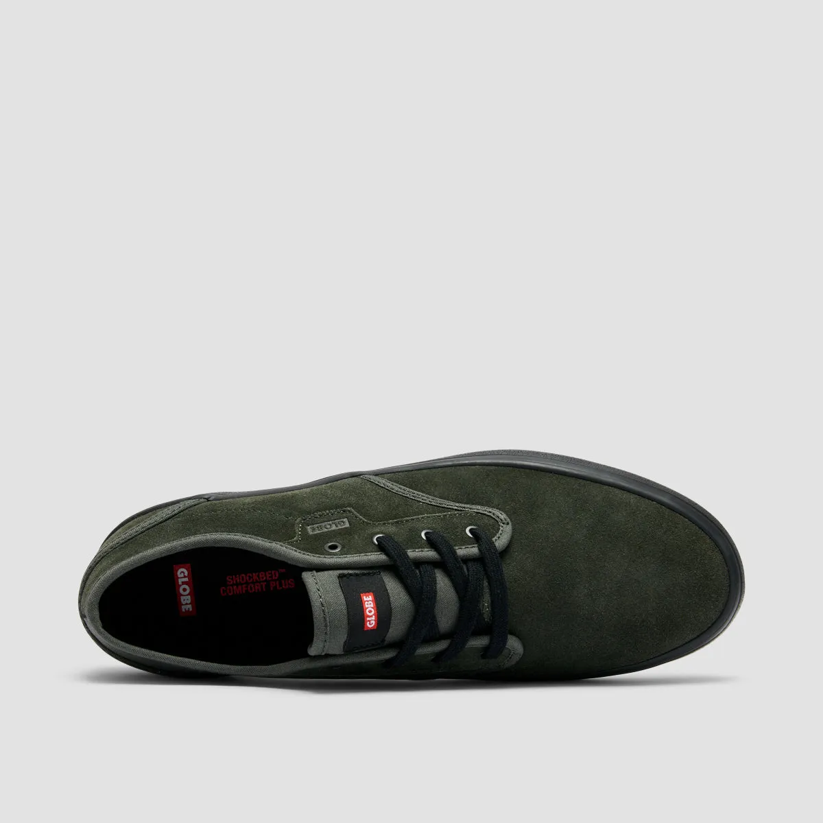 Globe Motley II Shoes - Dark Olive/Black