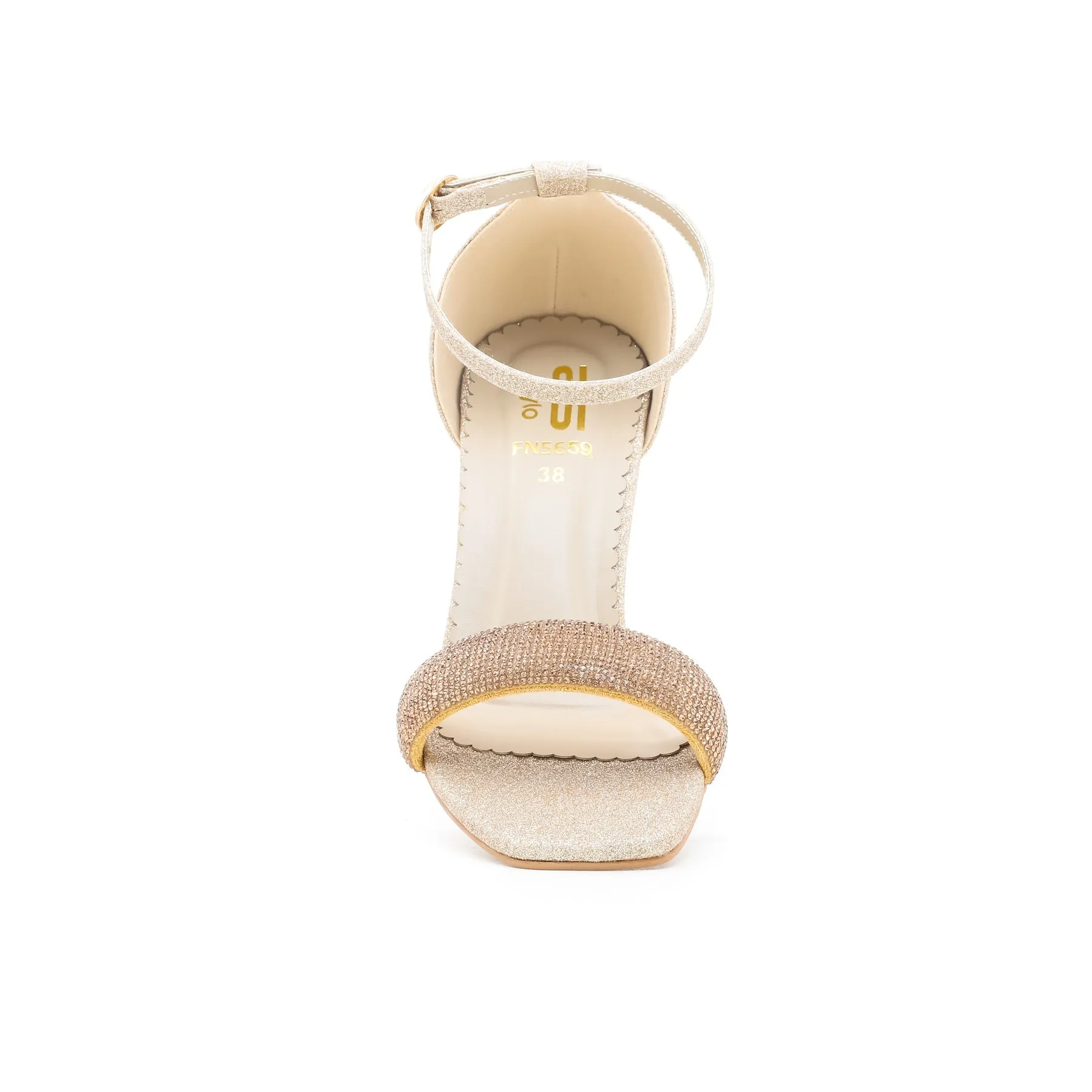 Golden Fancy Sandal FN5659