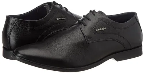 Hush Puppies Men's Aaron Derby E 23 Formal (8256000_Black_8 UK)