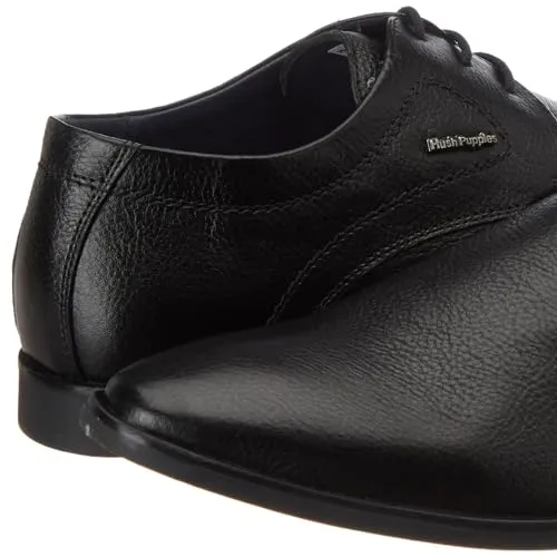 Hush Puppies Men's Aaron Derby E 23 Formal (8256000_Black_8 UK)