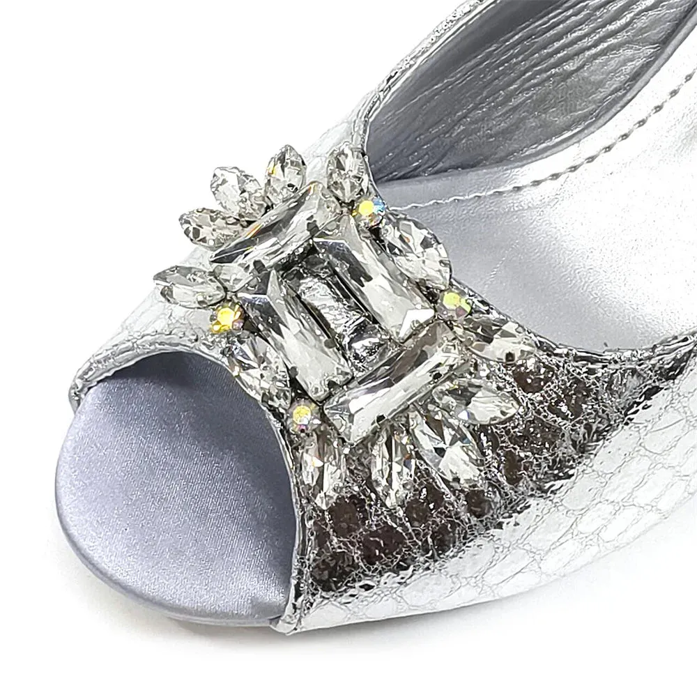 Italian Rhinestone Party Shoes & Bag – 2024 Italian Style