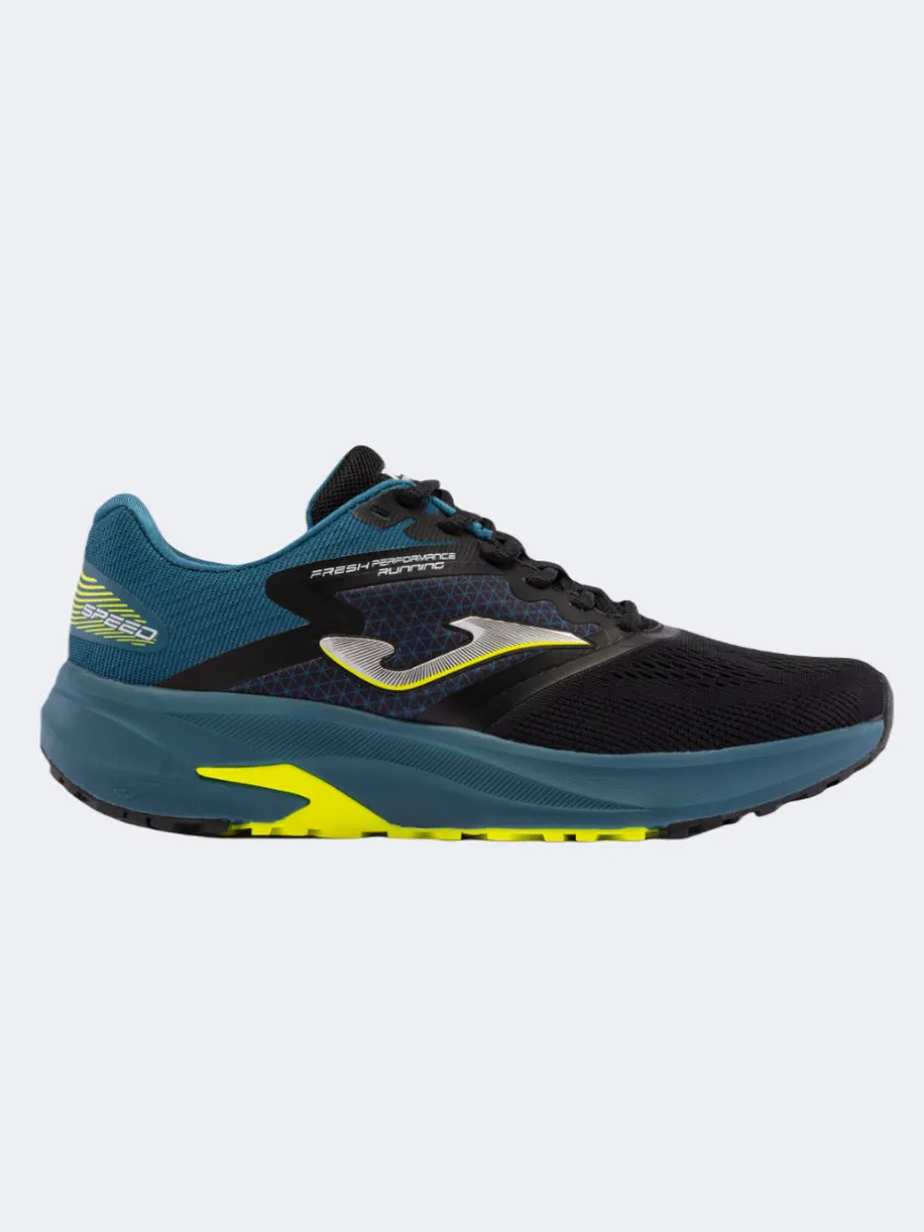 Joma Speed 2401 Men Running Shoes Black/Blue