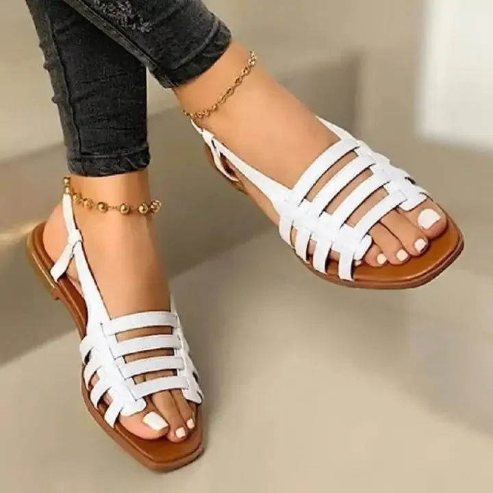 Lola's Flair: Women's Fashionable Flat Sandals