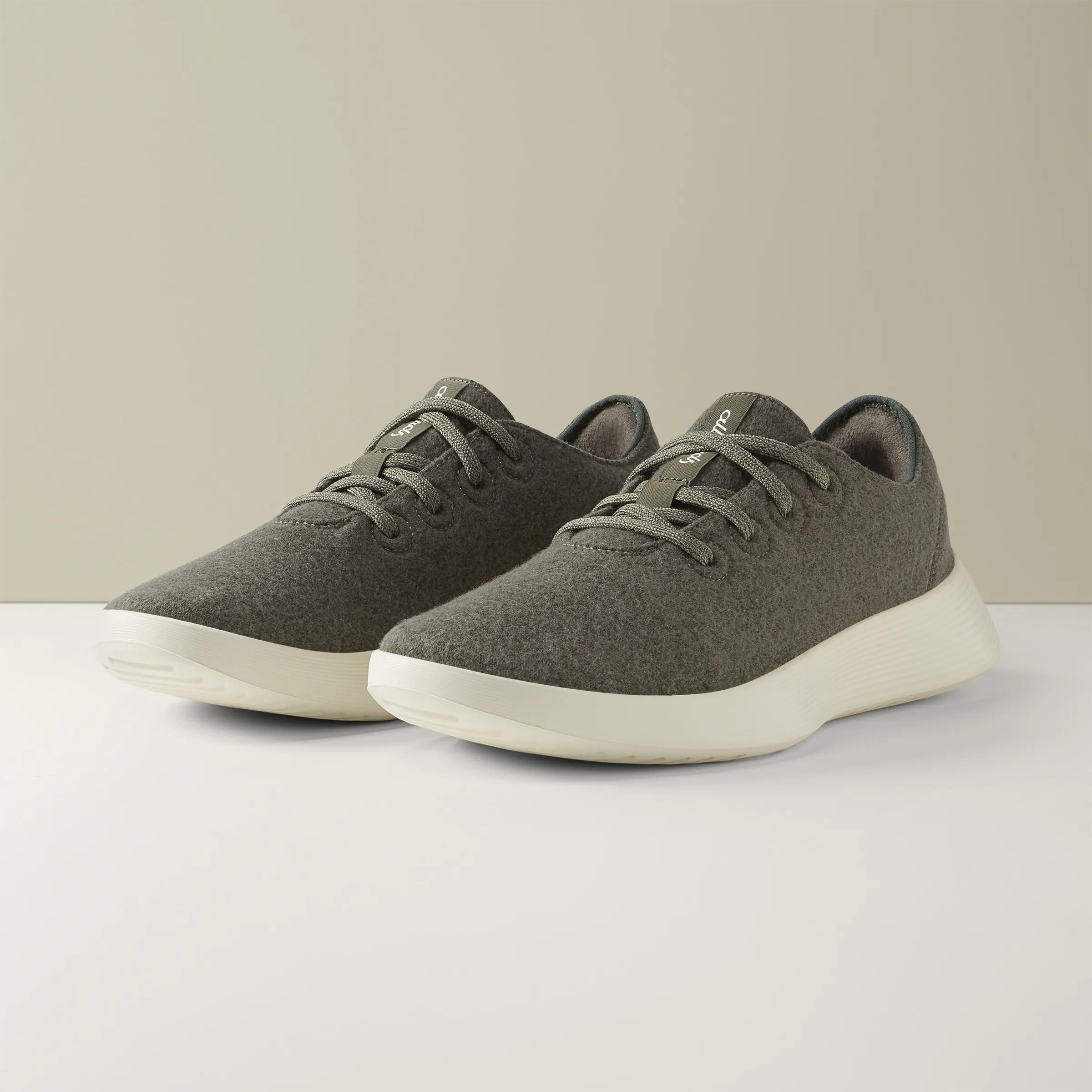 Men's Wool Runner 2 - Rugged Green (Stony Cream Sole)