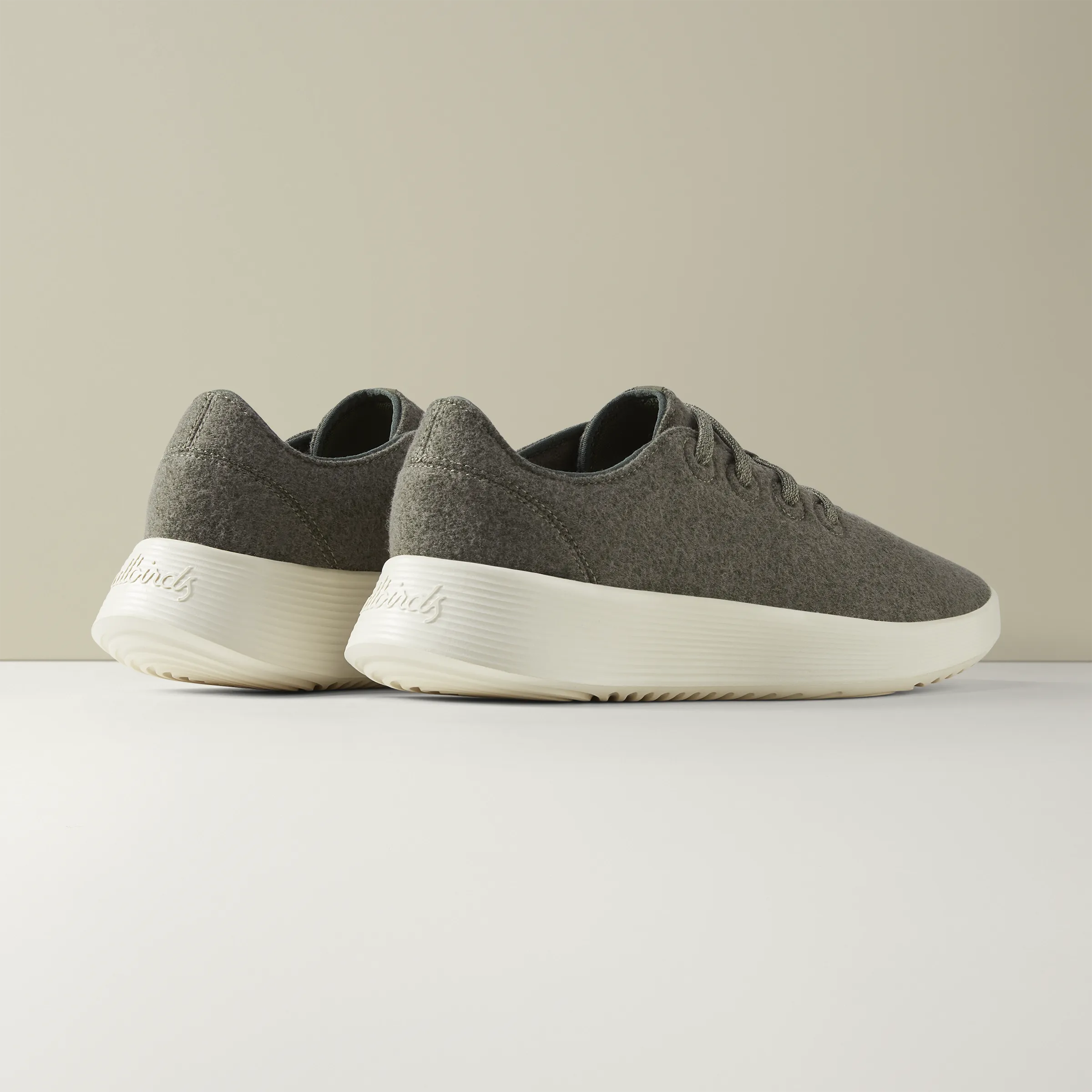 Men's Wool Runner 2 - Rugged Green (Stony Cream Sole)