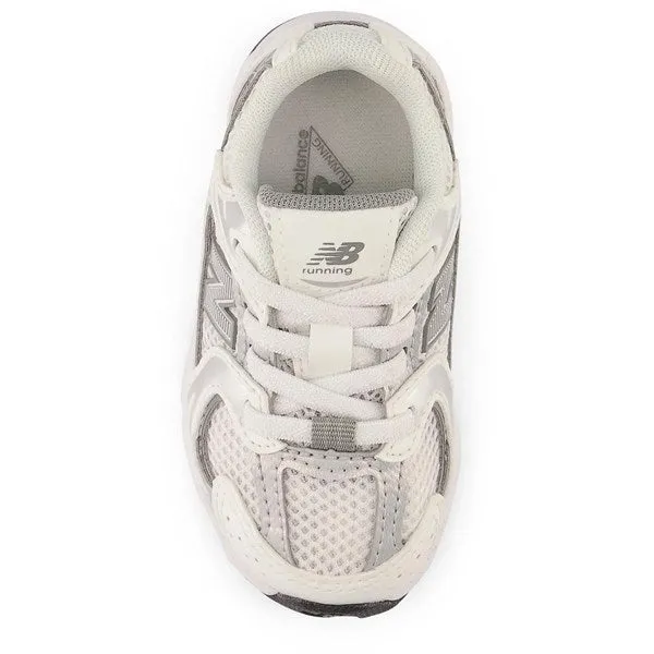 New Balance 530 Kids Bungee Lace Infant White