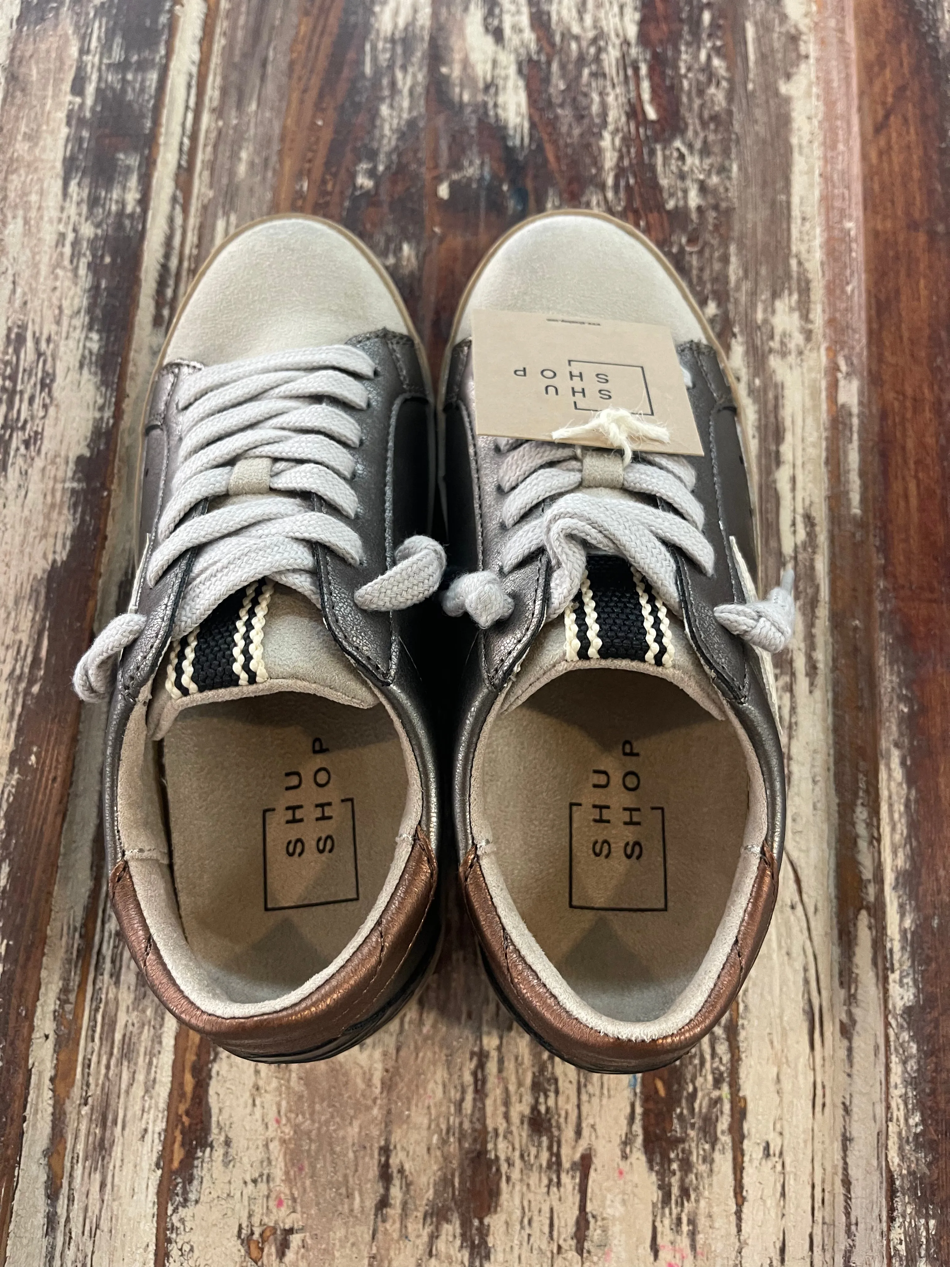 Paula Kids Sneakers in Mixed Metal