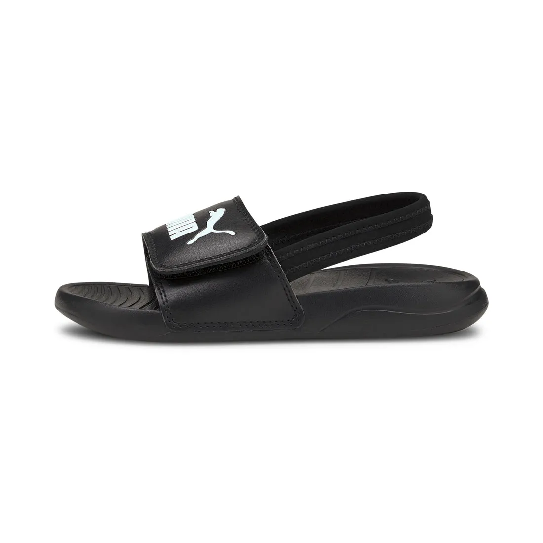 PUMA POPCAT 20 BACKSTRAP KIDS' SANDALS BLACK