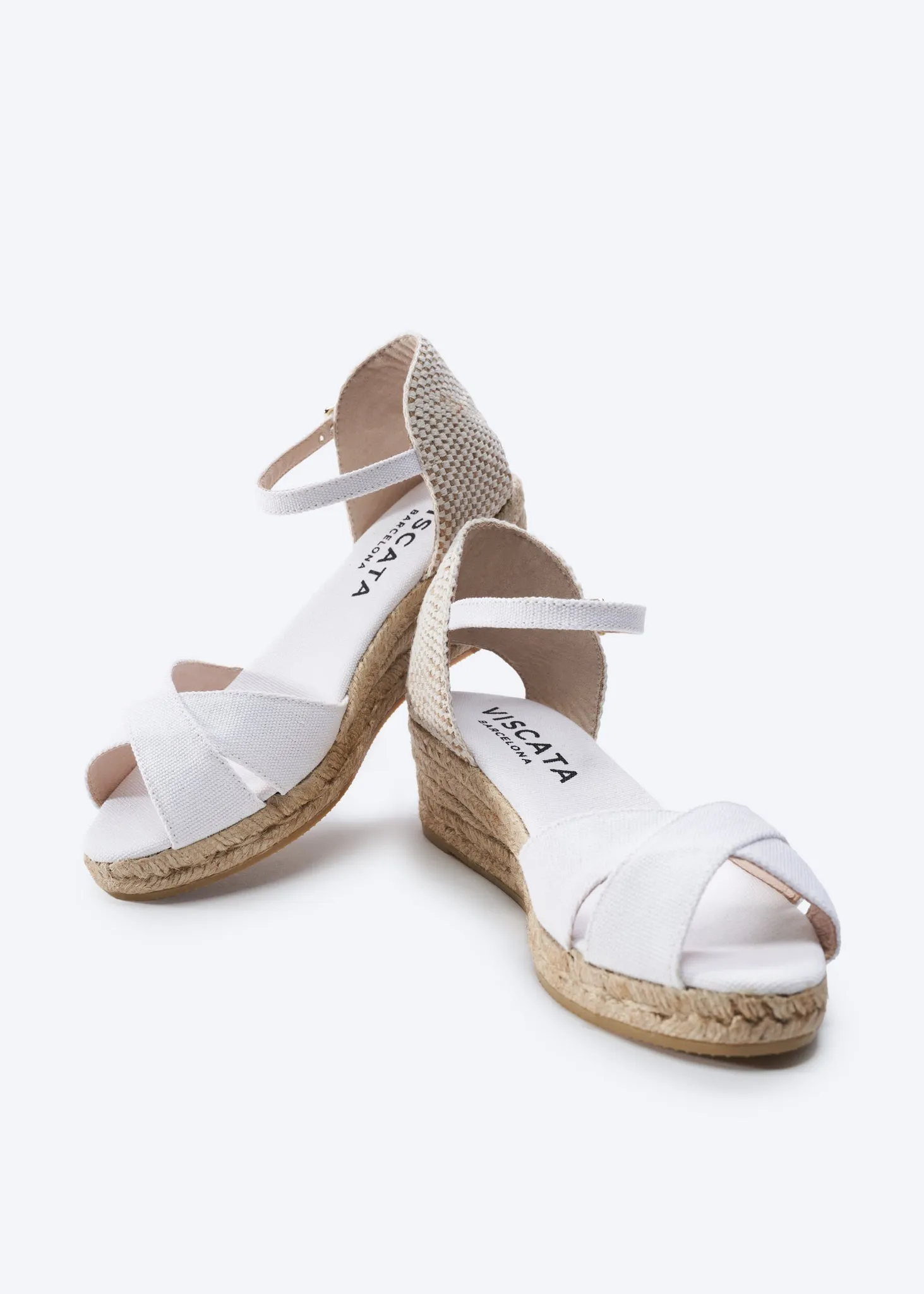 Salina Limited Edition Canvas Espadrille Sandal Wedges