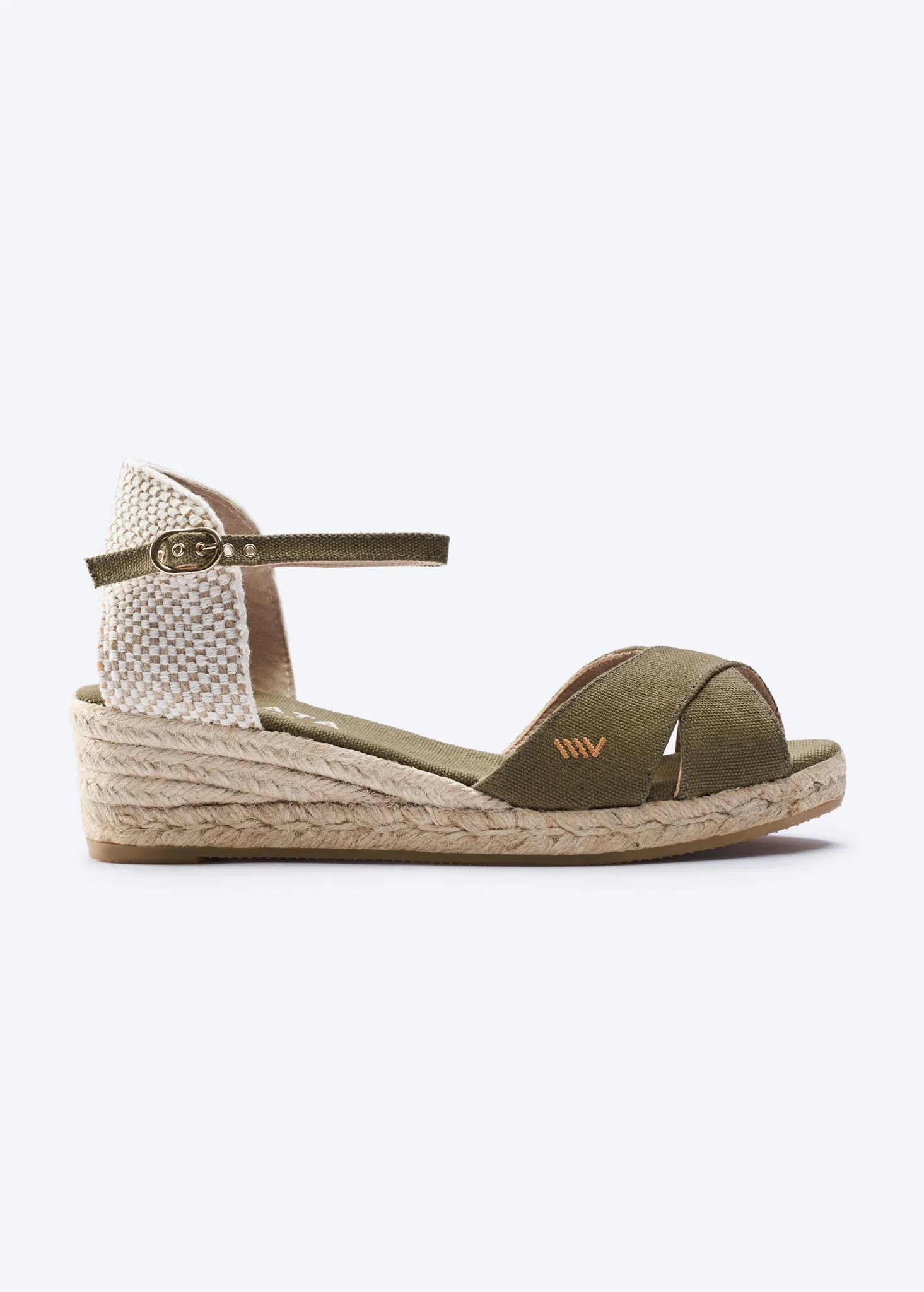 Salina Limited Edition Canvas Espadrille Sandal Wedges