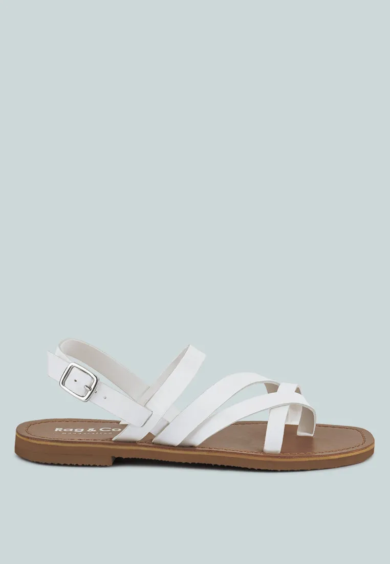 Sloana Strappy Flat Sandals