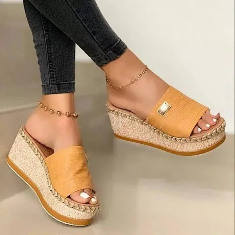 Summer Wedge Sandal Shoes