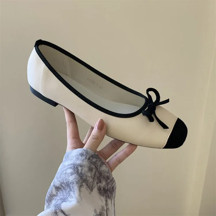 Uniwim Gift Ballet Core Bow Flats