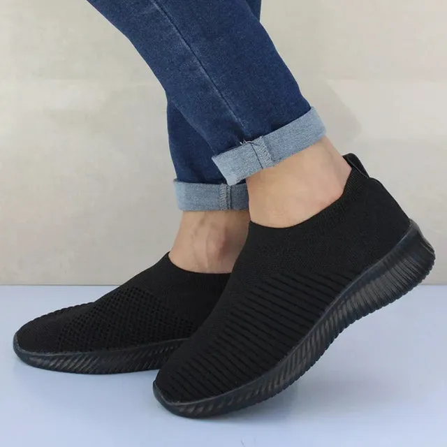 Woman Vulcanized Shoes | Light weight | Breathable | Fashion Comfortable sneakers | Women Flats | Running Shoes for Women